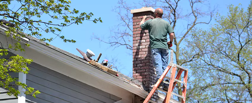 Vinyl and PVC Chimney Flashing Installation in Fort Thomas, KY
